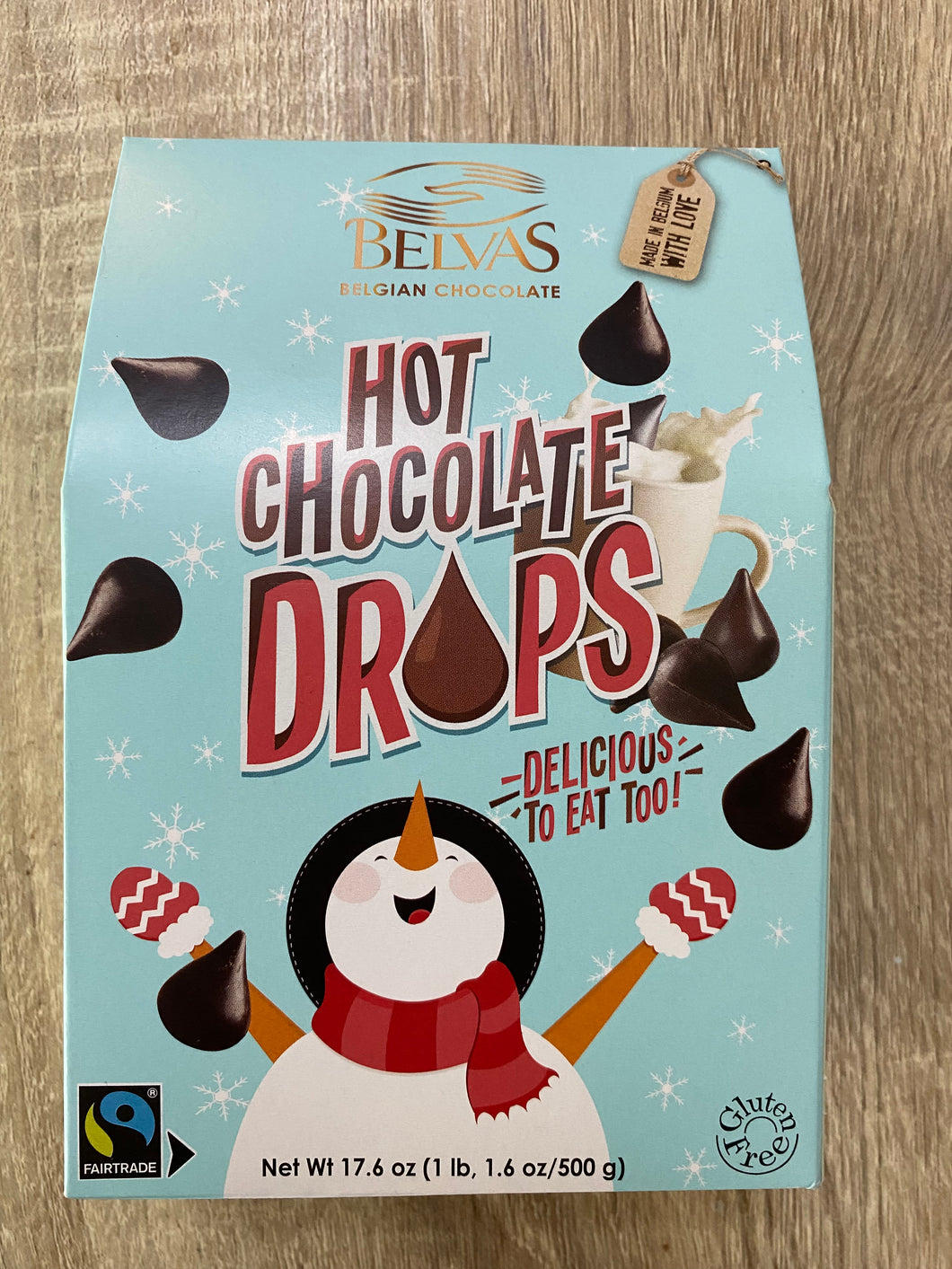 Belvas Snowman, Hot chocolate dark drops