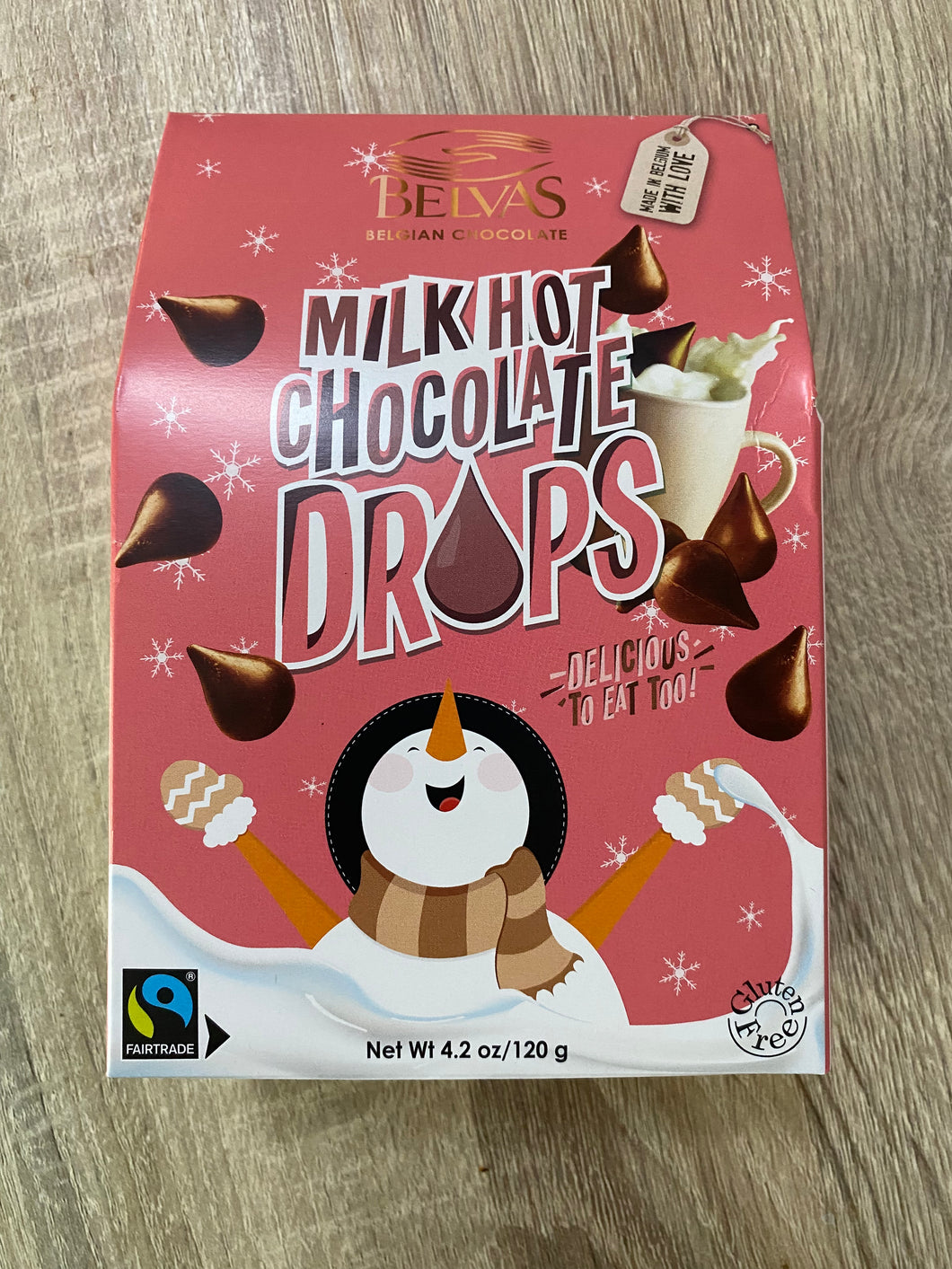 Belvas Snowman Milk Hot Chocolate Drops