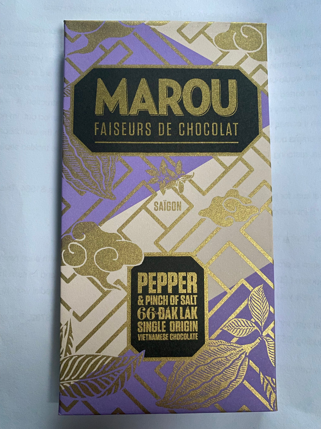 MAROU - Dâk Lâk 66% with Pepper and a pinch of salt